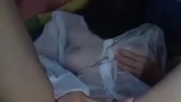 Jilbab Baju Transparan Colmek Becek