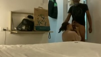 Tante Prank Ojol Isap Penisnya